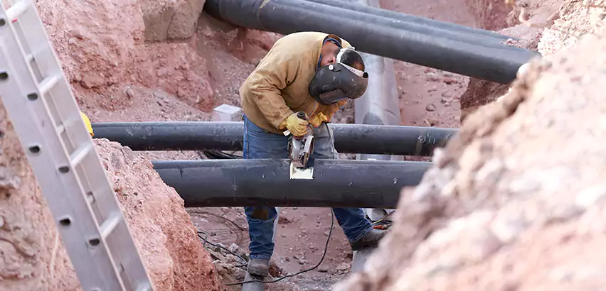 Cast Iron Sewer Pipe Replacement in Lindenhurst